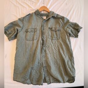 Old Navy Military Button Down